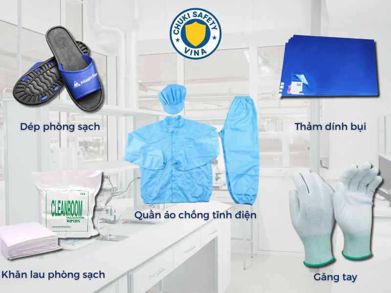 Chuki Safety chuyên cung cấp vật tư phòng sạch đạt chuẩn